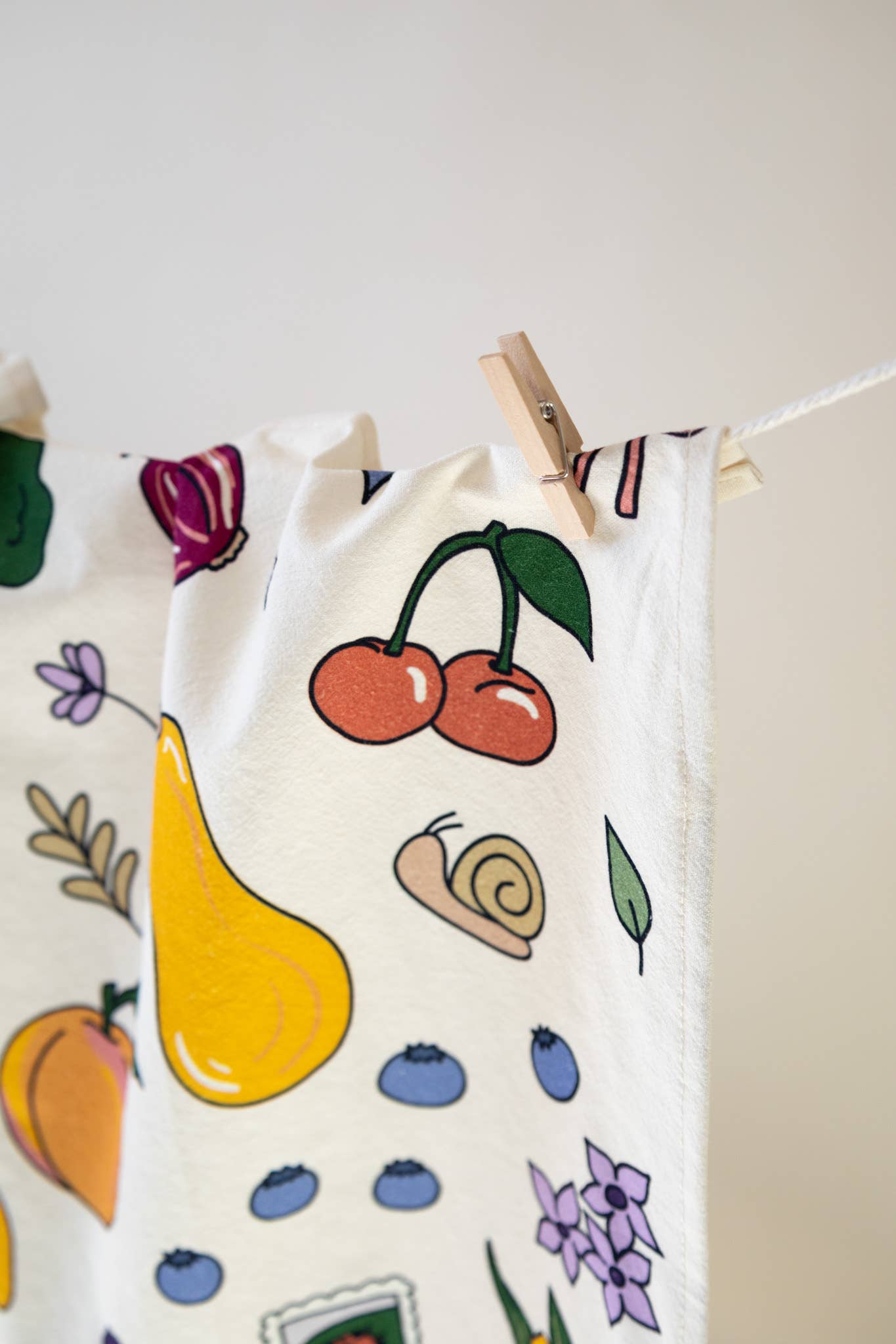 Farmers Market Tea Towel | 100% cotton