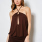 Kaylia Peekaboo Halter Mini
