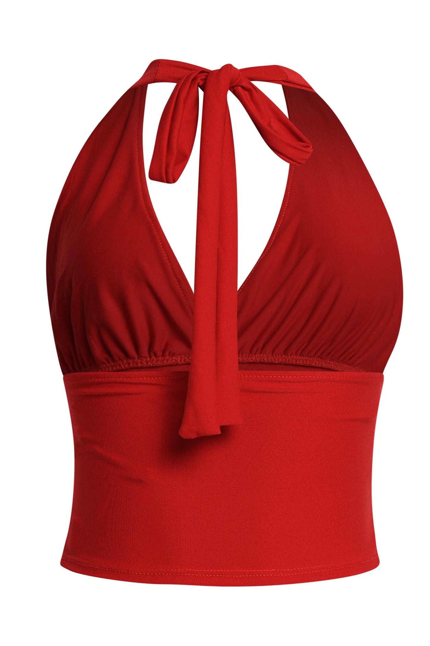 Halter Tie-Back Top