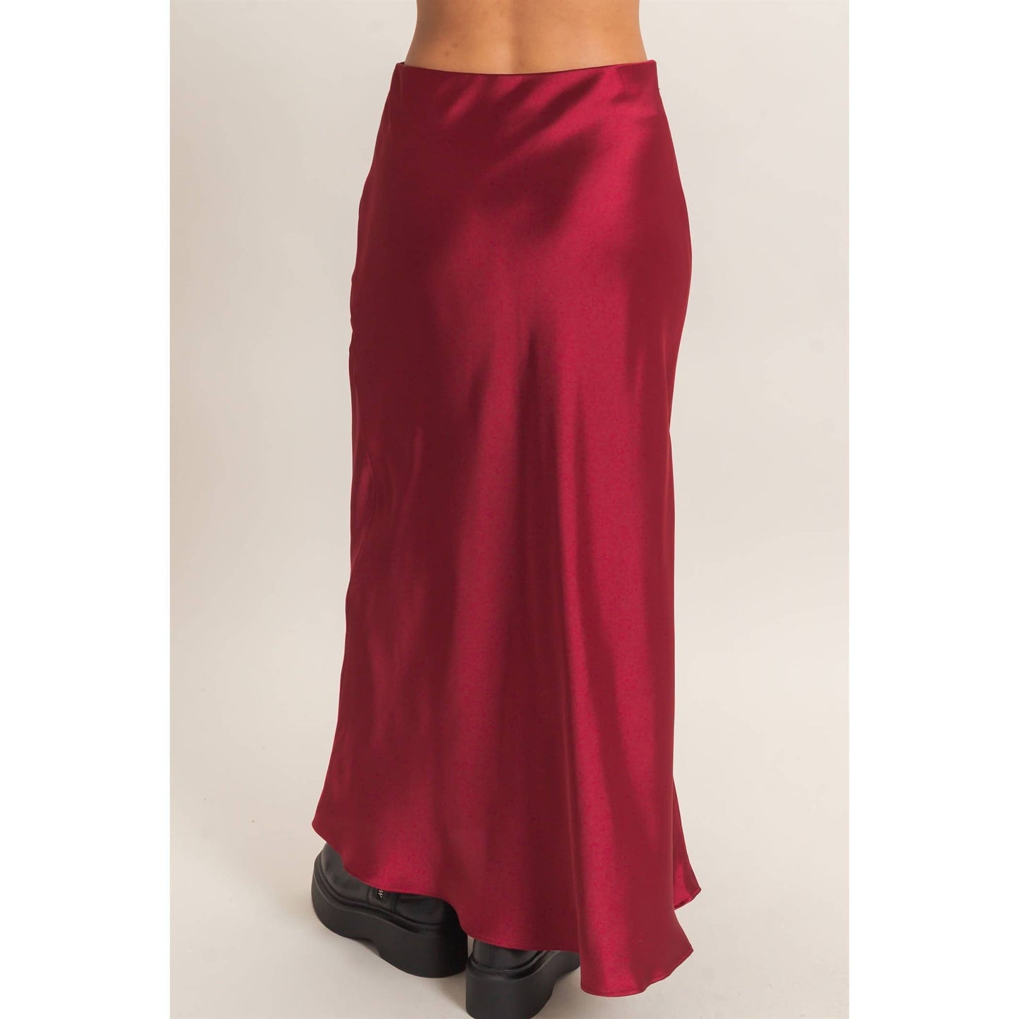 Satin Maxi Skirt