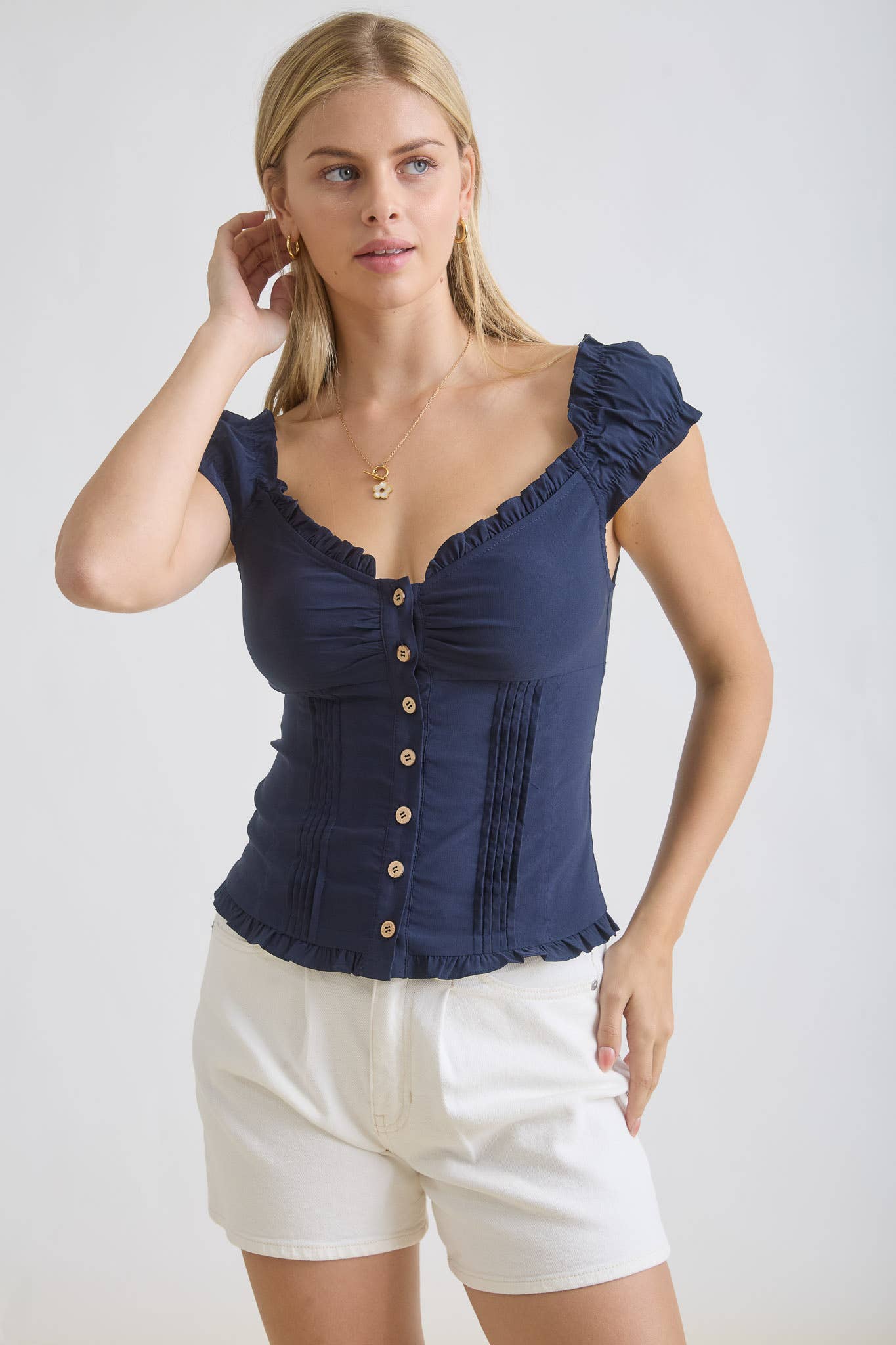 Sweetheart Neck Tee