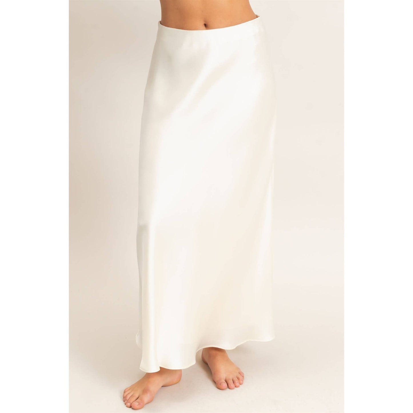 Satin Maxi Skirt