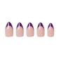Plum Press-On Nails
