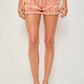 AINSLEY SMOCKED GINGHAM SHORTS