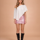 LACE TRIM PONCHO