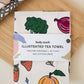 Farmers Market Tea Towel | 100% cotton