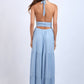 Halter Blue Maxi