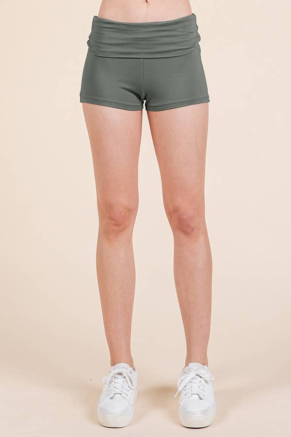 Fold Over Shorts