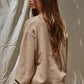 Knit Sweater Crew Neck Pullover Top