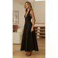 Black Halter Maxi