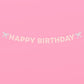 Birthday Bow Banner