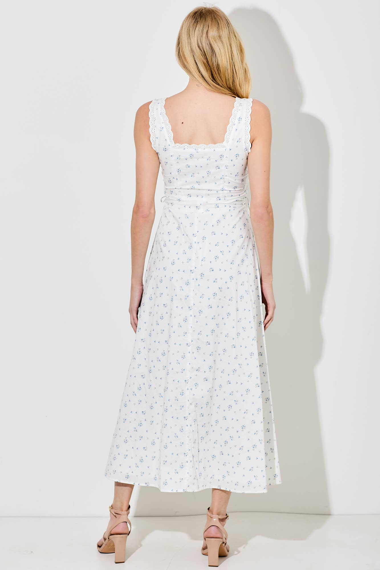 Floral Button Down Maxi Dress