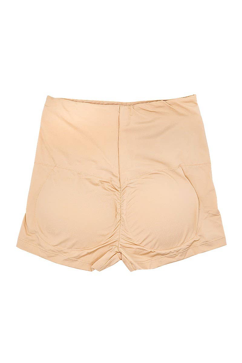 High Waist Butt Booster Beige