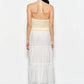 Ruffle Chiffon Maxi Skirt