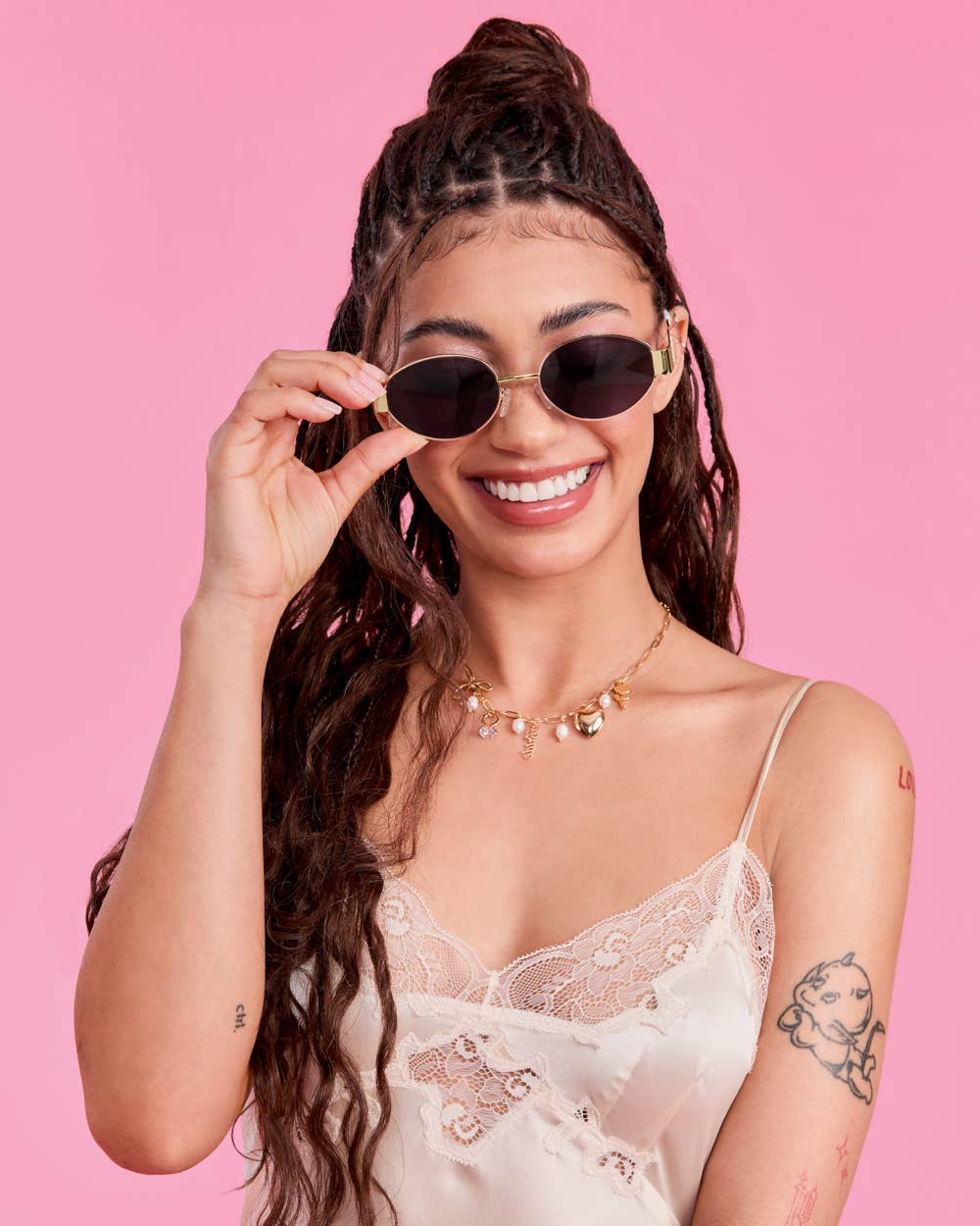 Golden Bride Sunnies - pearl embossed sunglasses, bride accessories, bachelorette