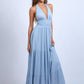 Halter Blue Maxi