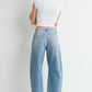 Light Barrel Jean w/ Seams