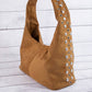 Multi Rivet Studded Shoulder Bag