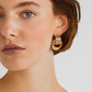 Wanda 18K Gold Non-Tarnish Classic Hoop Earring