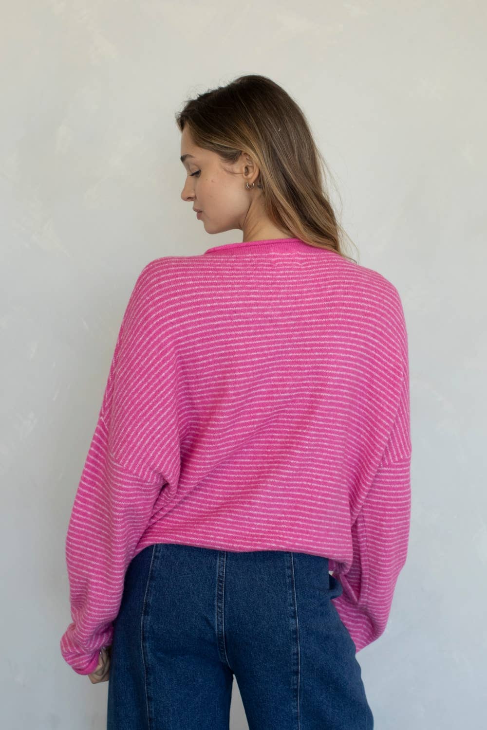 Piper Cardigan - Pin Striped