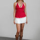 Polka Dot Lace Cami