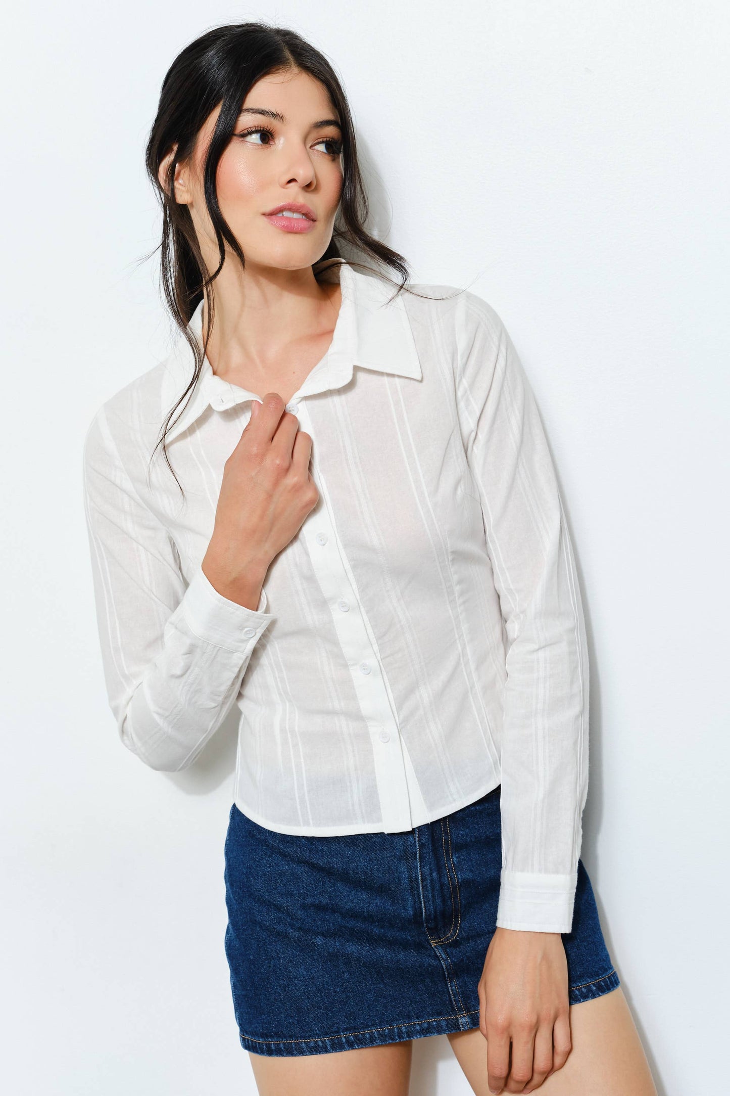 Pippa Button Up