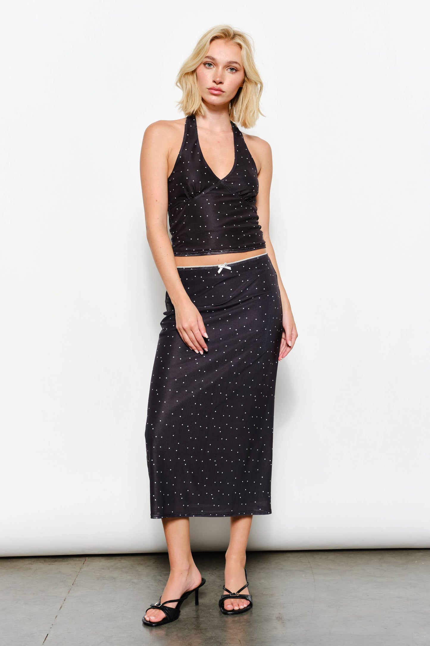 Polka Dot Halter