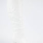 Croc Pattern Patent Finished Pointed Heel Boot