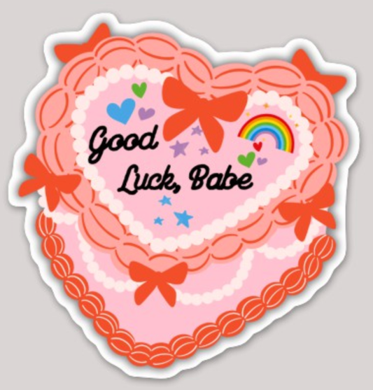 Good Luck Babe Sticker (Chappell Roan)