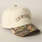 COWGIRL Embroidery Camo Two-Tone Cap