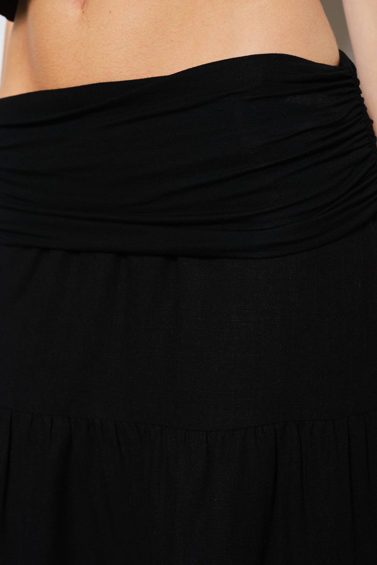 Regan Fold Over Skirt Midi