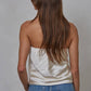 Woven Polyester Spandex Satin Tube Top