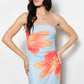 Blue tropical Maxi
