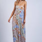Multi-Colored Floral Dress