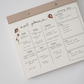 Meal Planner Notepad