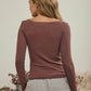Boatneck Long Sleeve