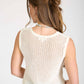 Crochet Knit Front Tie