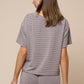 Boxy Stripe Short Sleeve Tee