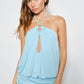 Kaylia Peekaboo Halter Mini