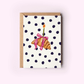 Croissant with Bow Celebration Congratulations Greeting Card