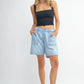 Vintage Light Low Rise Baggy Jort