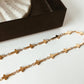 Dilara Choker: 18K Gold Non-Tarnish Cross