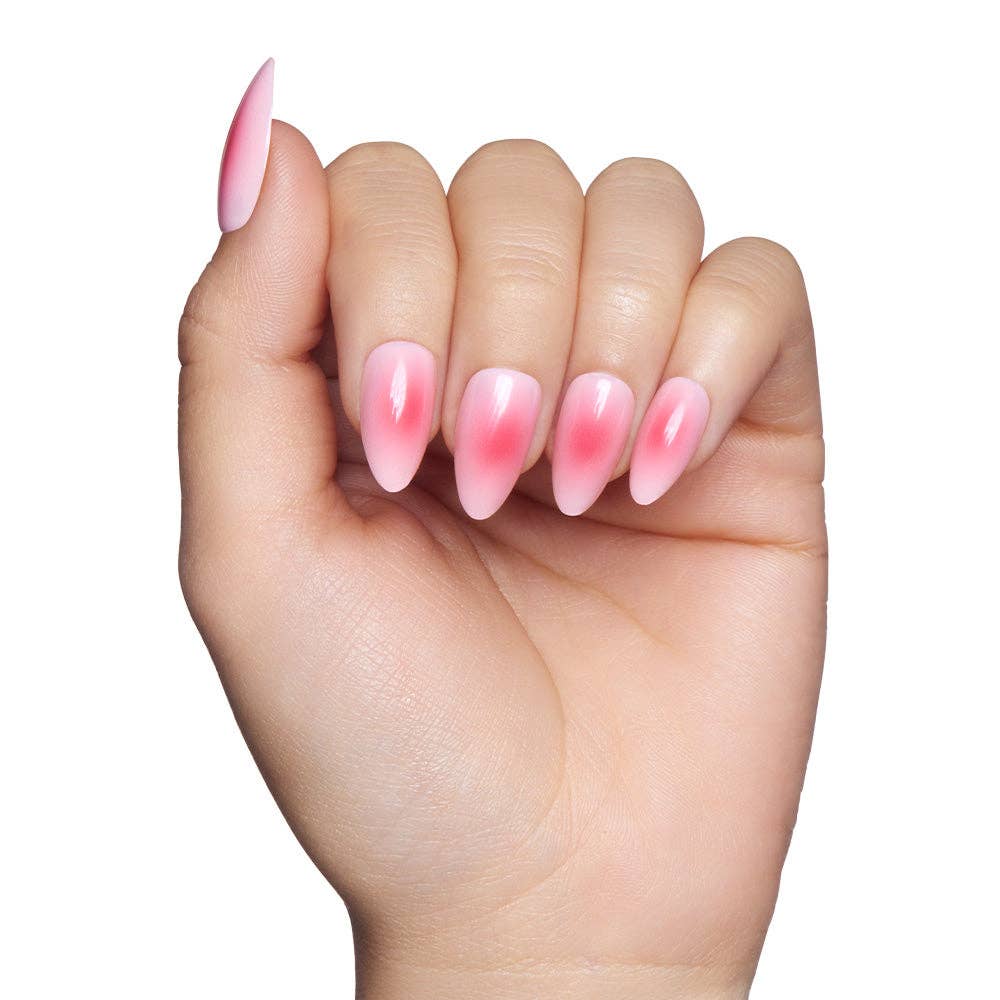 Blushing Aura Press-On Nails