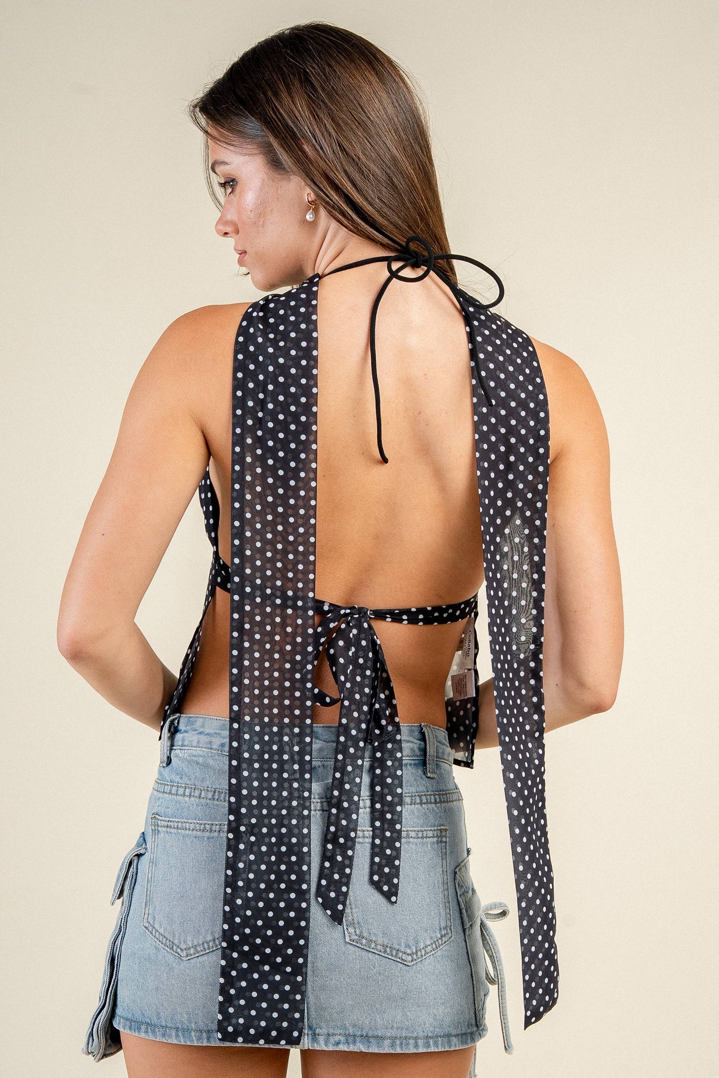 Polka Dot Cami Top
