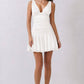 White Layered Dress