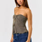 Tube Flyaway Top with Trim