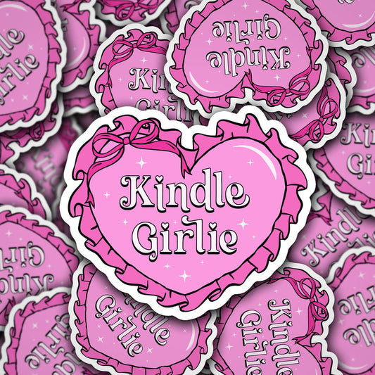 Kindle Girlie Sticker