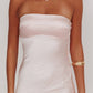 Halter Satin Maxi Dress
