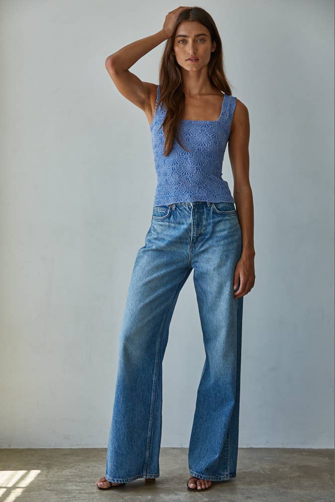 Seamless Jacquard Tank
