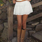 Scarlett White Skort